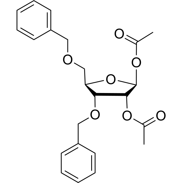 1,2-Di-O-acetyl-3,5-di-O-benzyl-D-xylofuranose 146986-45-0